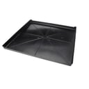 True 200346 Pan, Drain CondTpp-93/119 Hc Black Hips