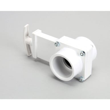 Randell PB VLV0901 Gate Valve, Slip X Slip, Pvc, 1-1/2"