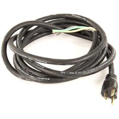Alto Shaam CD-33824 Cordset, 12/3 Sjo, 20A-125V Plug10' Long, 60 Deg. C