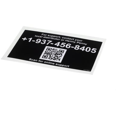 Henny Penny 171752 Label-Tech Support, Intl