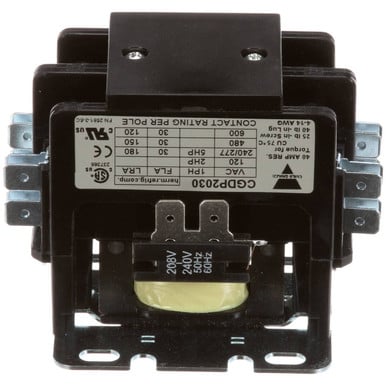 Delfield MER340033 Relay, Contactor, 208/24 0V 40A