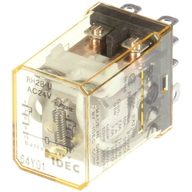 Cleveland Range 105785 RelayDpdt Ac 24V.CoilSocket