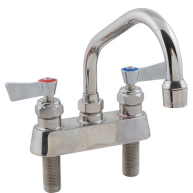 Fisher Manufacturing 53740 4 in Deck Mount Faucet w/ 6 in Spout