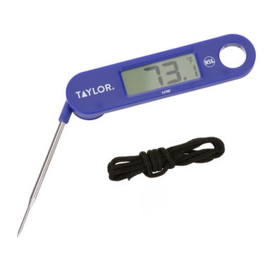 Taylor Precision 1476FDA -40° to 250°F Folding Digital Thermometer
