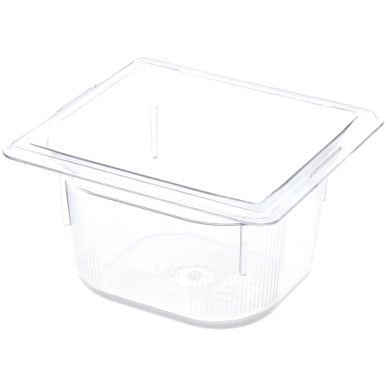 Silver King 43581 Pan 1/6 Size 4 In Deep Plastic