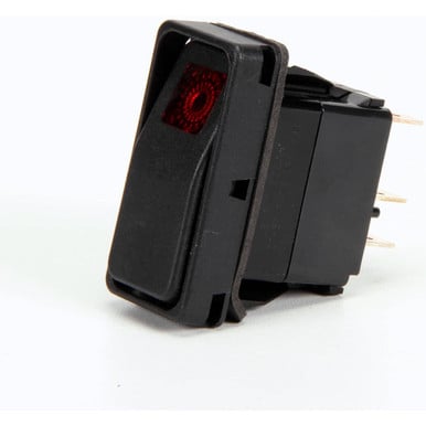 Groen 155546 Power Switch, RecessedRocker, Red Indic