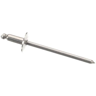 Alto Shaam RI-2094 Rivet, Blind, #43, Lrg Flg, Stnls, 1/8"Body Dia X 3/1