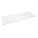 True 915133 Cut Board 1/2 X 11-3/4X27-1/2 Wht Drill