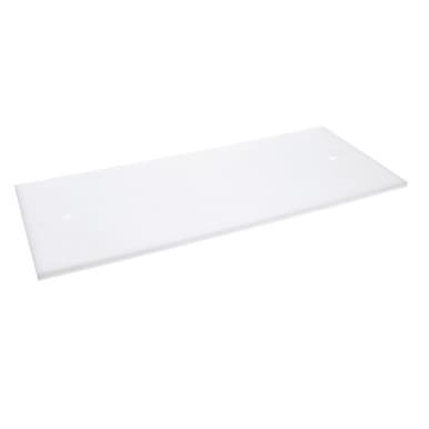 True 915133 Cut Board 1/2 X 11-3/4X27-1/2 Wht Drill — main image