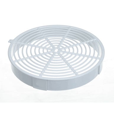 True 910263 Evaporator Fan Cover, 9.070 Dia. White