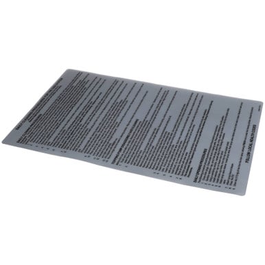 Taylor 057064 Decal, Inst, Cln DayHt-C602