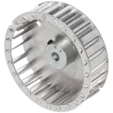 Alto Shaam FA-33481 Fan, Wheel, 3.84"X 1" W/.312"Hubcw From Back, Alumi