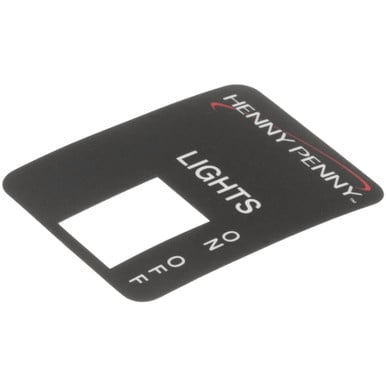 Henny Penny 59305 Label - Lights W/O Prb