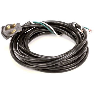 Delfield 2183468 Power Cord W/Rt Angl Plg, 18-3, Nema 5-15P