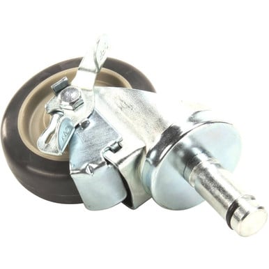 Delfield 6230218 Caster, 4, StemSwivel, Brake