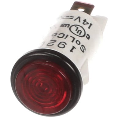 Hatco 021925600 pilot lt red 12vdc led