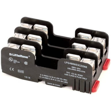 Alto Shaam FU-35728 Fuse Holder, 60A 480V Cl Ass G3 Pole Din Rail