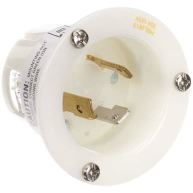 Alto Shaam IT-3306 Inlet, Male, Twist, 30A/125V