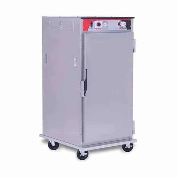 BevLes HTSS60P121 Insulated Solid Door 3/4 Height Heated Holding Cabinet 25"W — main image