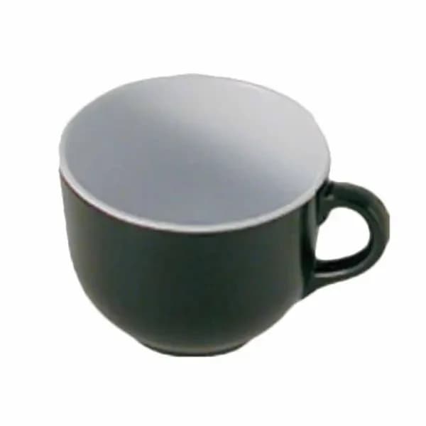 Thunder Group RF9475BW Black Pearl 23 oz. Melamine Mug/Cup | Case of 6 — main image