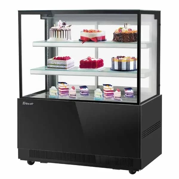 Turbo Air TBP48-54NN-B Refrigerated Black Bakery Display Case 47-1/4"W — main image