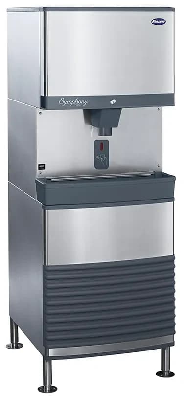 Follett Symphony Plus™ 110FB414A-SI Freestanding Ice-Only Dispenser 425 Pound Daily Production 90 Pound Storage SensorSAFE™ Dispense Nugget Style Ice — 115V, 1PH — main image