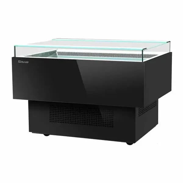 Turbo Air TOS-40PN-B Open Black Sandwich and Cheese Display Case Merchandiser 40"W — main image