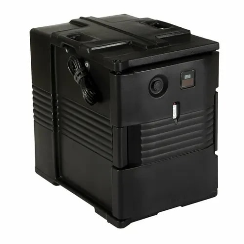 Cambro Ultra Pan Carrier UPCH400110 Insulated Black Front Loader Food Carrier — main image