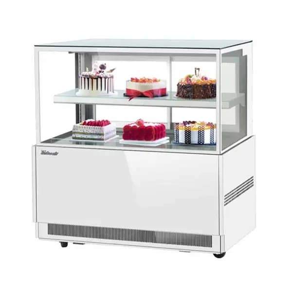 Turbo Air TBP48-46NN-W Refrigerated White Bakery Display Case 47-1/4"W — main image