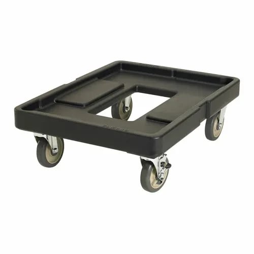 Cambro Camdolly CD400110 Open Frame Black Food Carrier Dolly