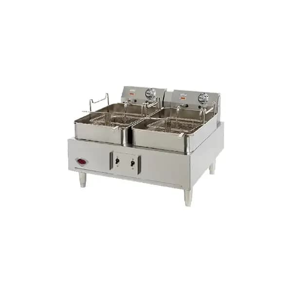 Wells F-30 30lb. 208/240V Electric Countertop Fryer 24"W — main image