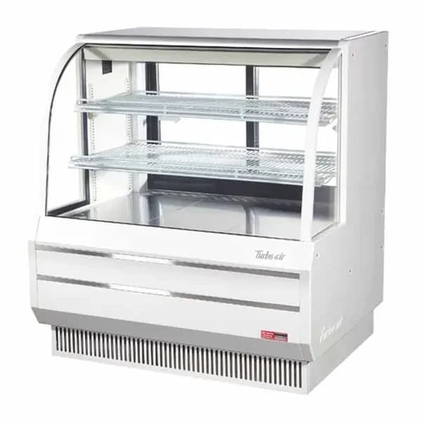 Turbo Air TCGB-48DR-W Dry White Bakery Display Case 48-1/2"W — main image