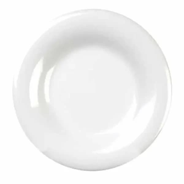 Thunder Group CR012W White 11-3/4" Melamine Plate | Case of 12 — main image
