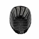 Tablecraft 2476 Black Oval Woven Basket 10" x 6-1/2" x 3 | Case of 12