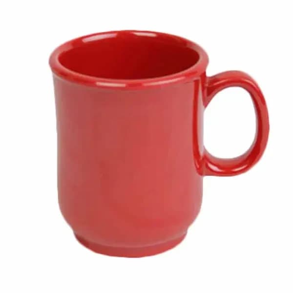 Thunder Group N-901PR Red 8 oz. Melamine Mug/Cup | Case of 12 — main image