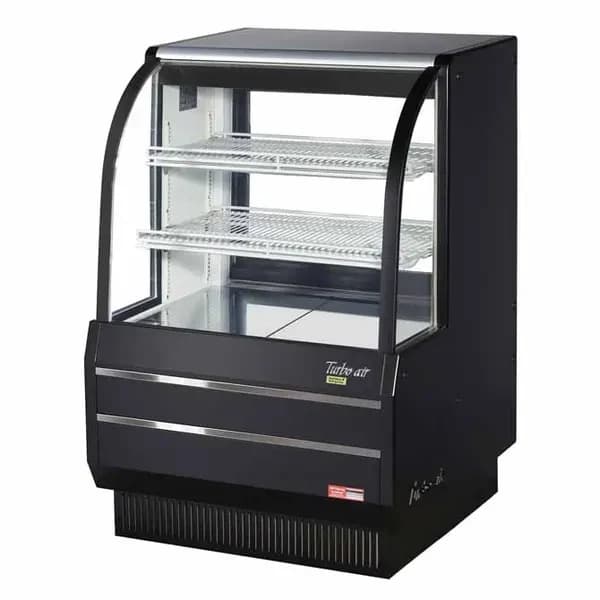 Turbo Air TCGB-36DR-B Dry Black Bakery Display Case 36-1/2"W — main image