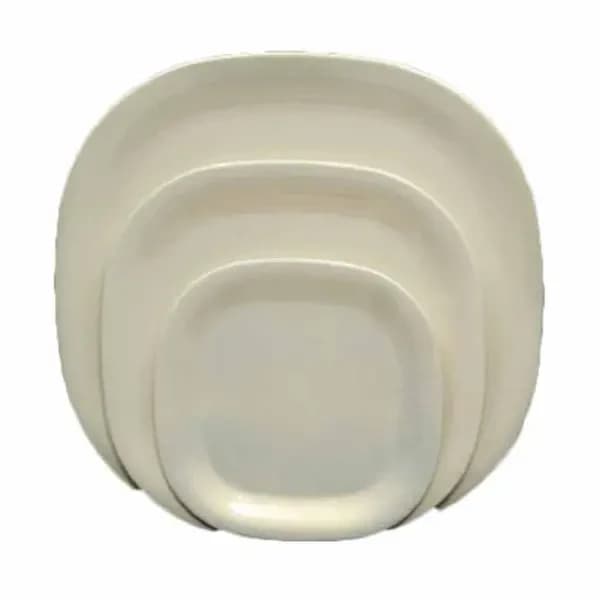 Thunder Group PS3008V Passion Pearl 8-1/4" x 8-1/4" Square Melamine Plate | Case of 12 — main image