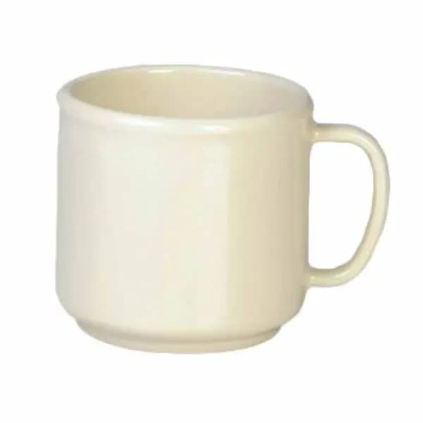Thunder Group CR9035V Ivory 10 oz. Melamine Mug/Cup | Case of 12 — main image