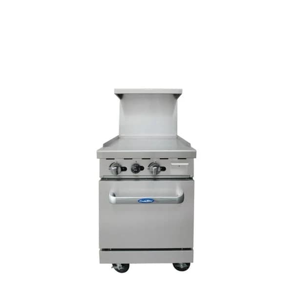 Atosa AGR-24G Gas Range 24 Inch Griddle With 20 Inch Oven — main image