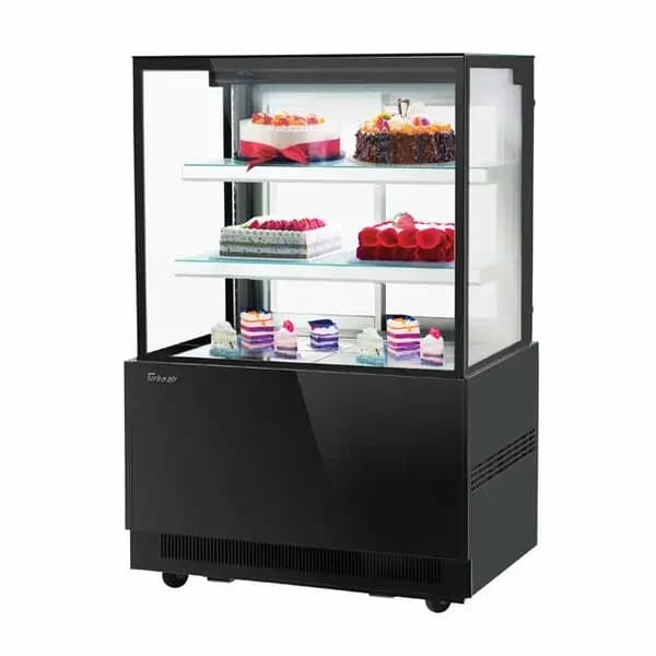 Turbo Air TBP36-54NN-B Refrigerated Black Bakery Display Case 35-3/8"W — main image