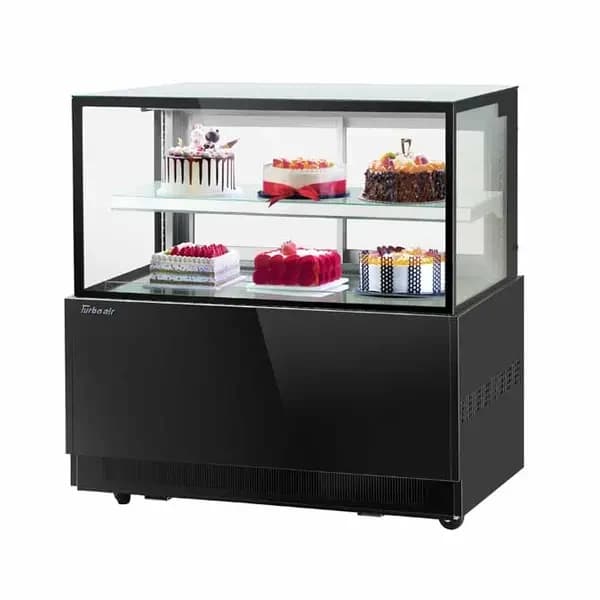 Turbo Air TBP48-46NN-B Refrigerated Black Bakery Display Case 47-1/4"W — main image