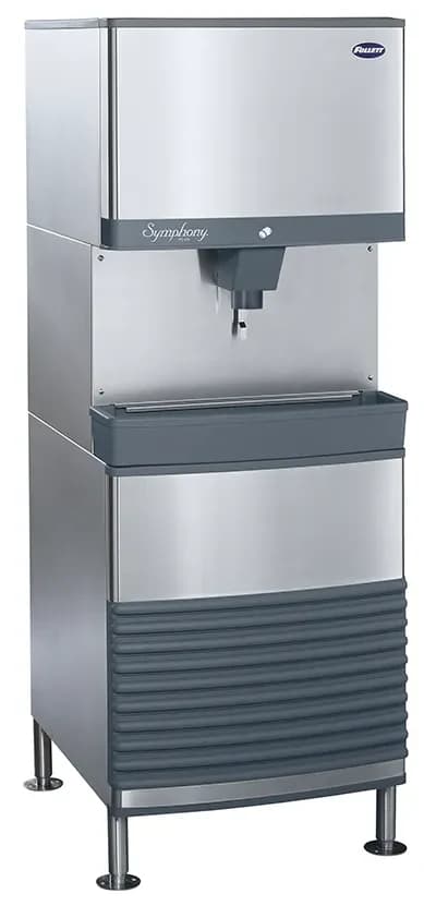 Follett Symphony Plus™ 110FB414A-LI Freestanding Ice-Only Dispenser 425 Pound Daily Production 90 Pound Storage Lever Dispense Nugget Style Ice — 115V, 1PH — main image