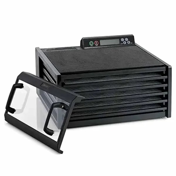 Excalibur 3548CDB 5-Tray Food Dehydrator with Digital Timer and Clear Door — main image