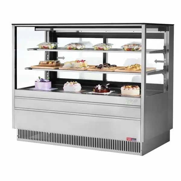 Turbo Air TCGB-60UF-SS-N Refrigerated Bakery Display case 59-7/8"W — main image