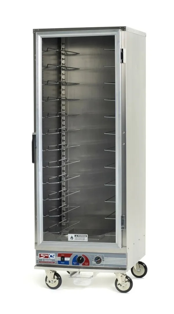 Metro C5E9-CFC-U 12-Pan Non-Insulated Heated Holding and Proofing Cabinets 25-3/4"W — main image