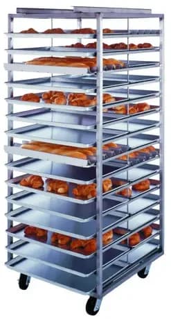 Doyon® RSRO2-8 Portable Roll-In Rack Double Width 8 Pan Capacity 18 Inch x 26 Inch Side-Loaded