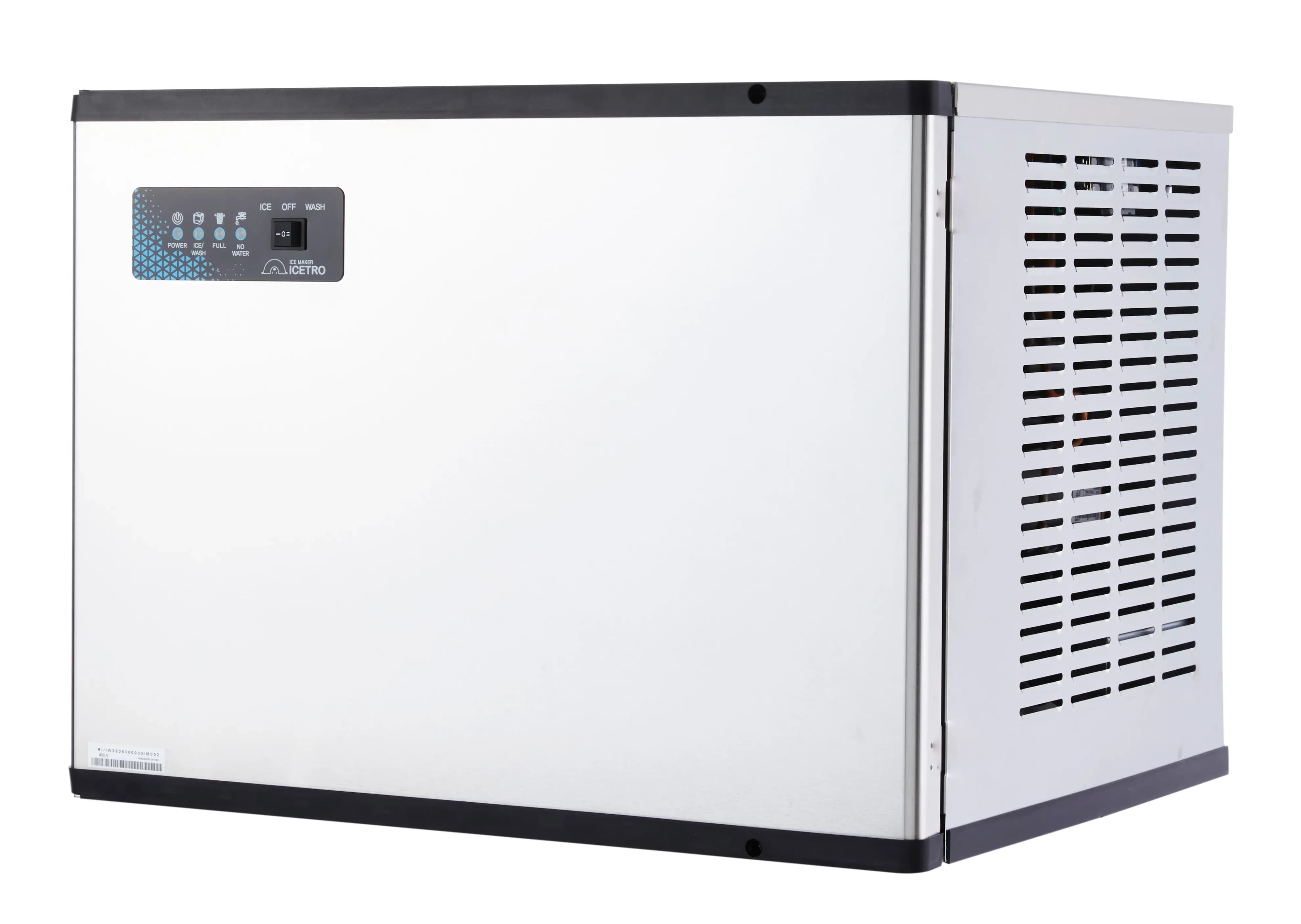 Icetro IM-0350 IM-0350-AH Modular Ice Machine Air Cooled Condenser Up To 367 Pounds Per Day Production Capacity Cube, Half Cube Style Ice — 115V, 1PH — main image
