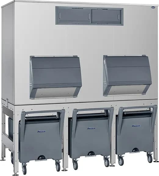 Follett ITS1700SG-90 Gravity Dispense Ice Bin 652 Pound Capacity Polyethylene Interior Cube, Flake, Nugget Ice Compatibility — main image