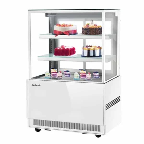 Turbo Air TBP36-54NN-W Refrigerated White Bakery Display Case 35-3/8"W — main image