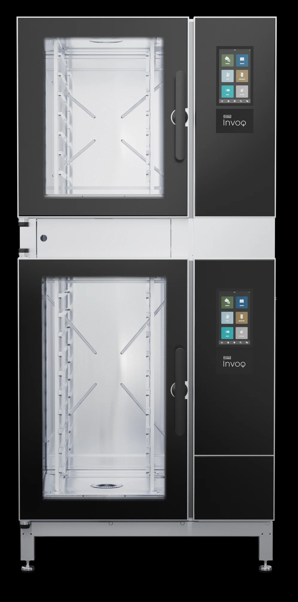 Blodgett® 61/101BE Invoq Series Electric Freestanding Combi Oven Full Size Boiler Based 2 Ovens — 480V, 3PH — main image